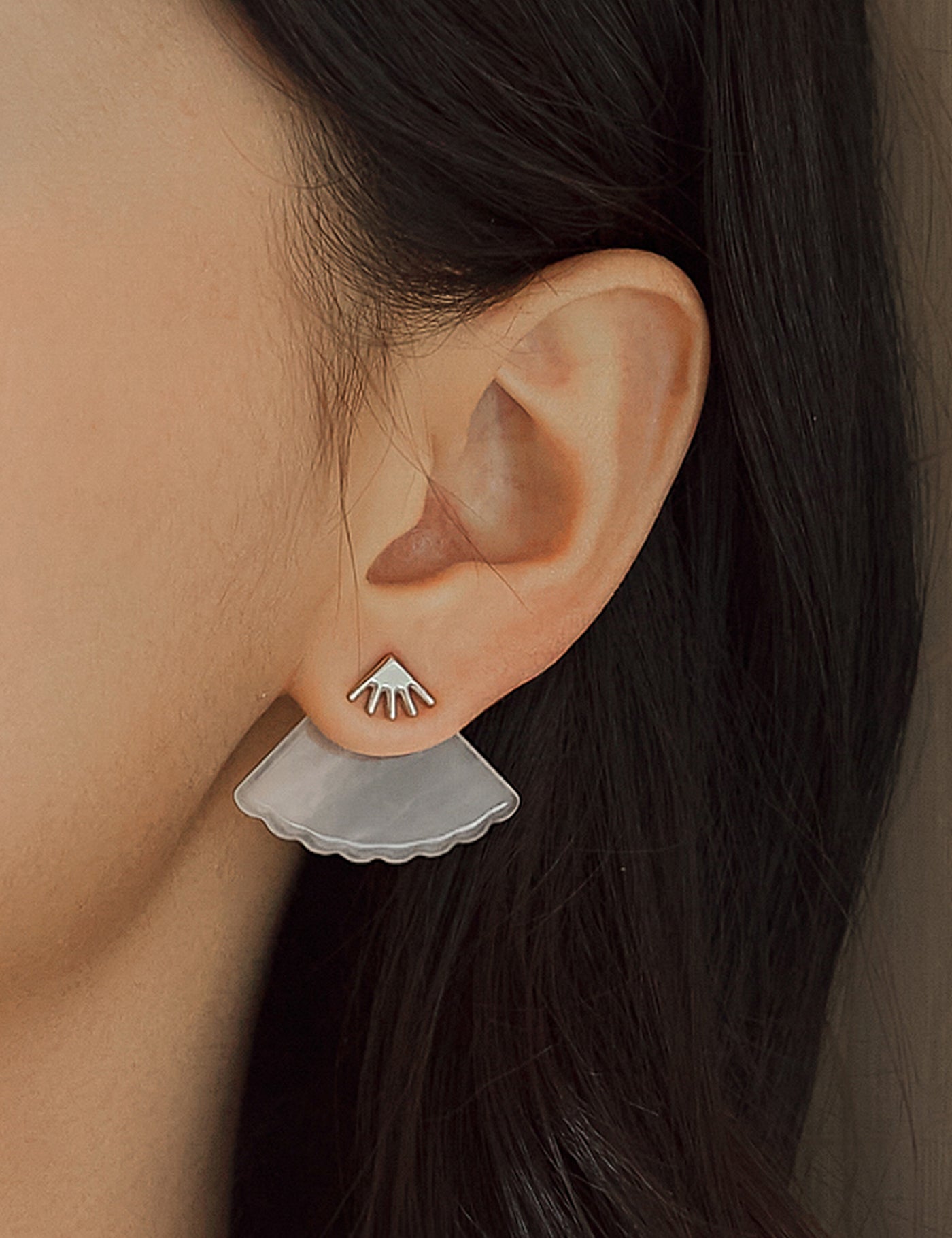 Breeze Fan|White Jade