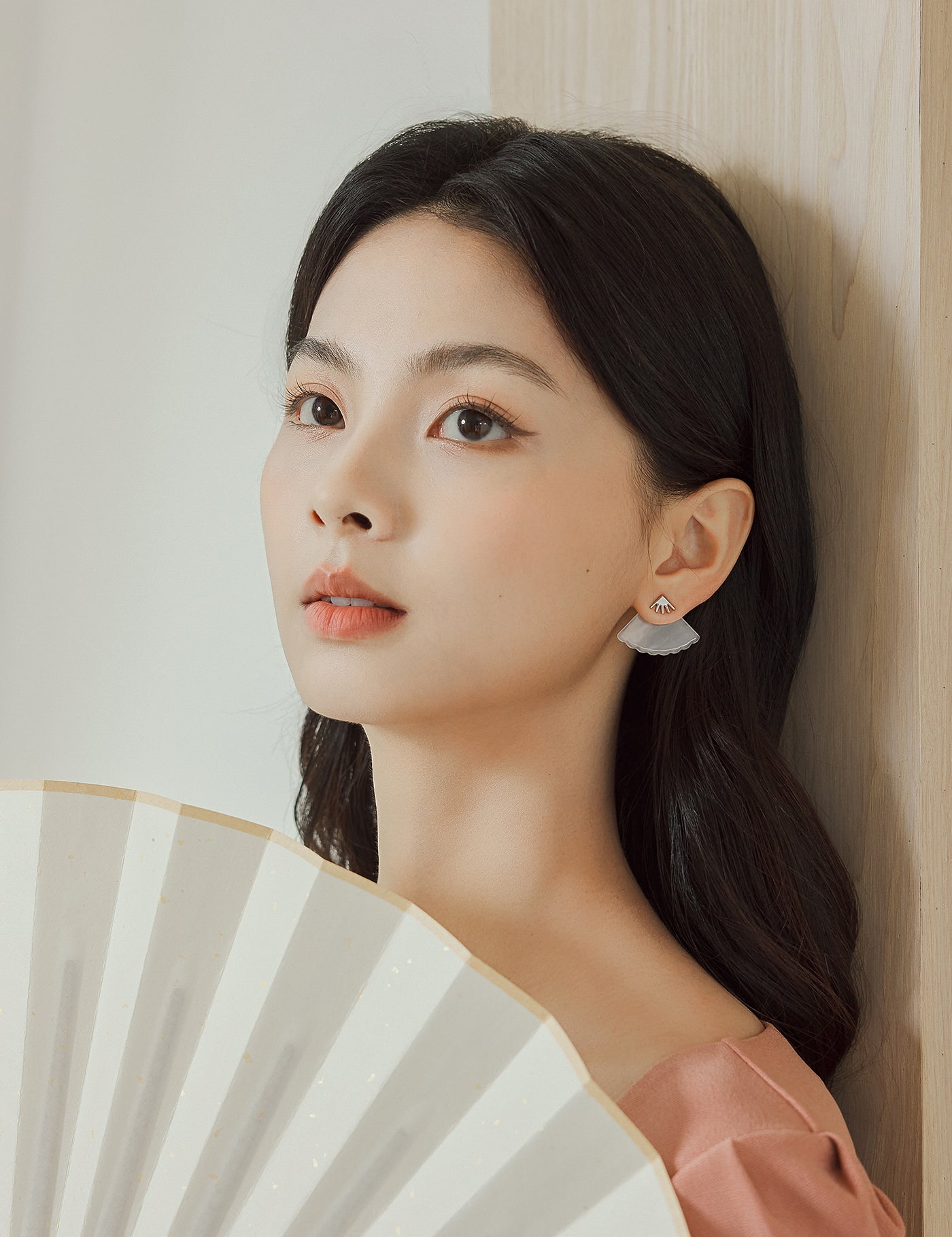 Breeze Fan|White Jade