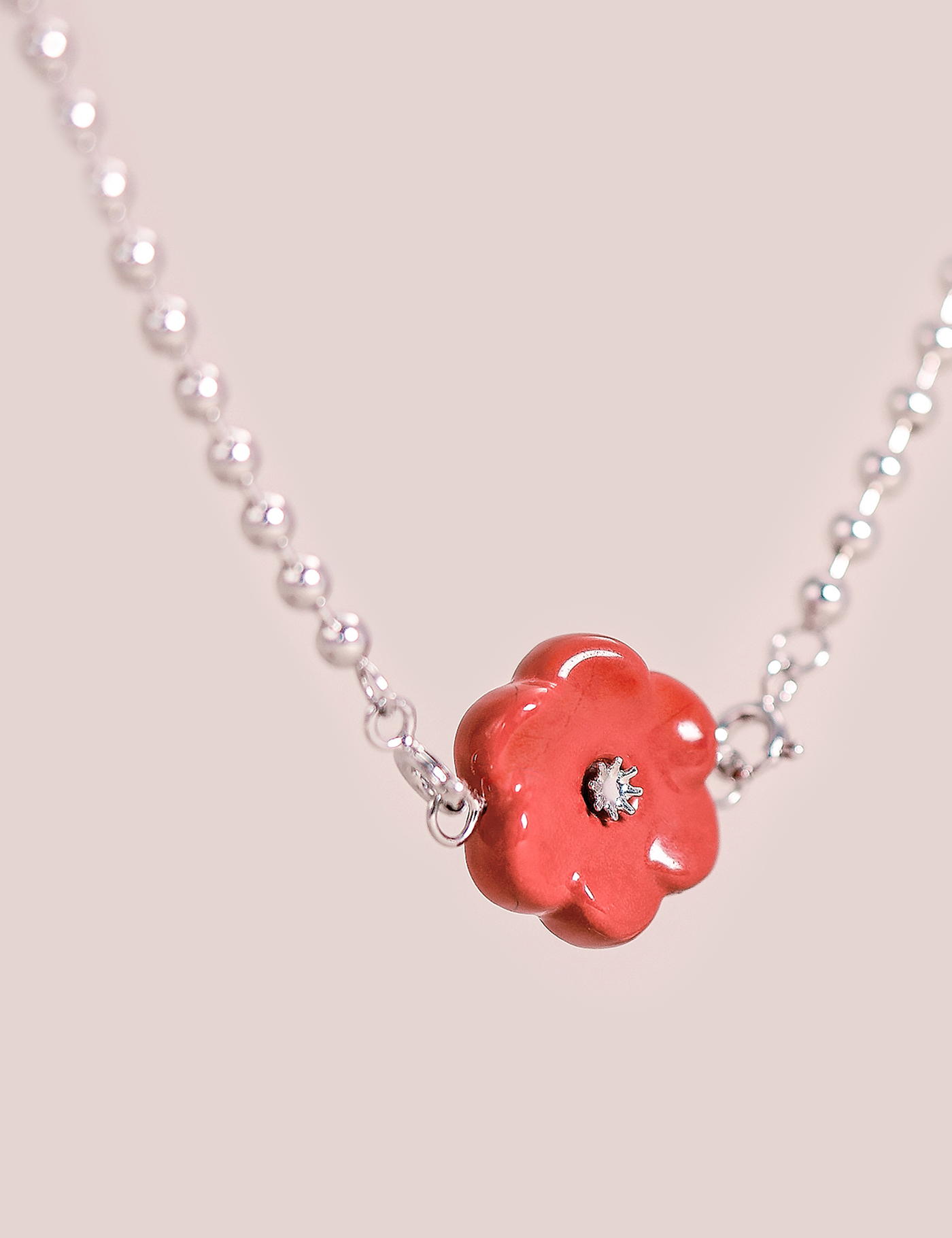 Plum Blossoms|Red Jasper