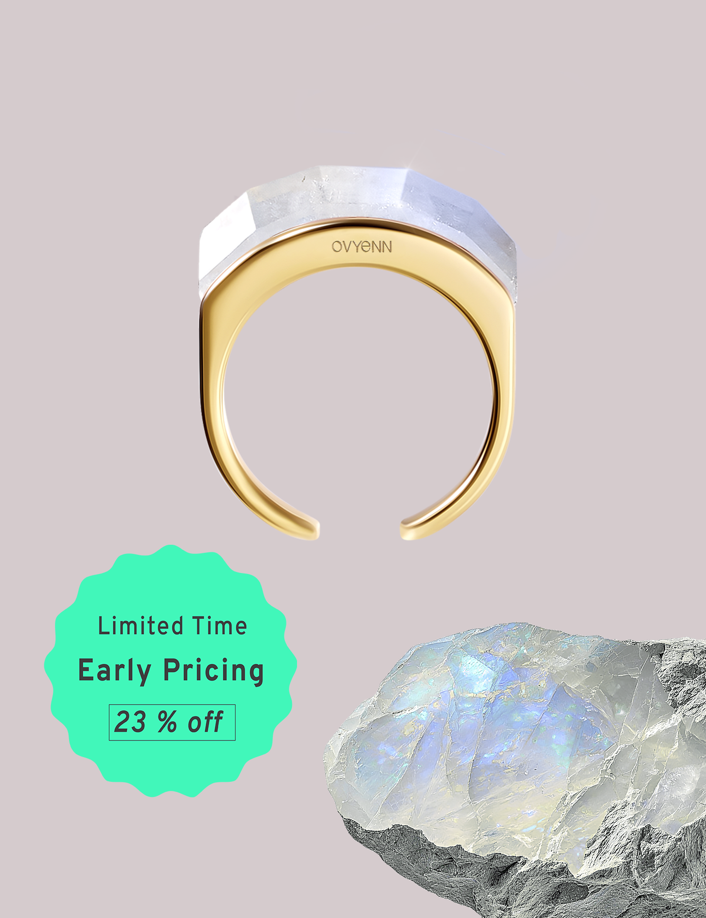 Arc of Dawn|Gold - Moonstone