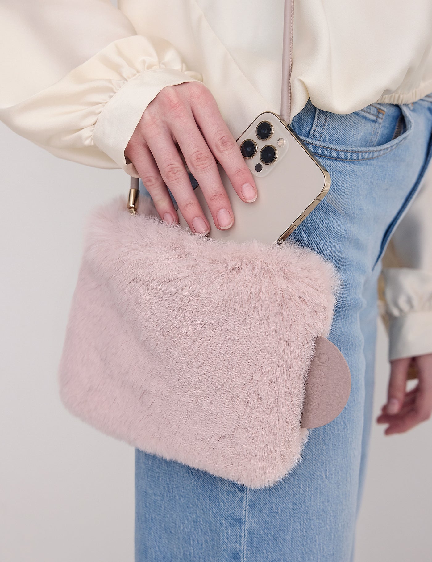 Plush · Essential Crossbody · Ash Rose