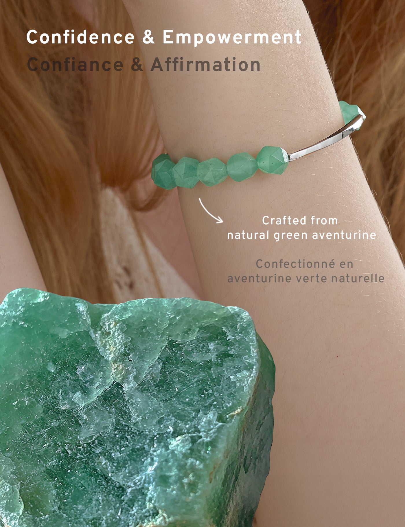 Icy Pearl|Green Aventurine