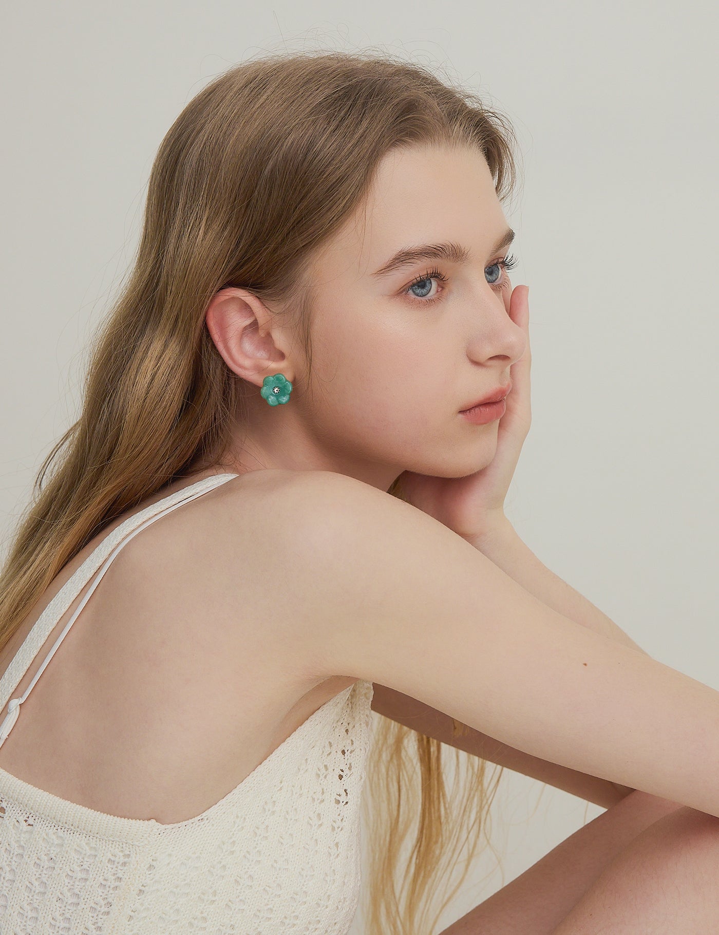 Plum Blossoms|Green Aventurine