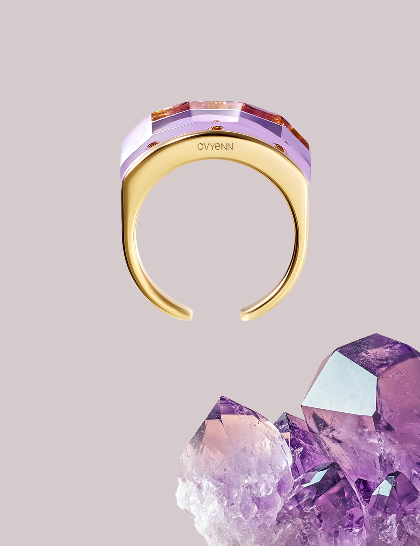 Arc de l’Aube｜Or – Améthyste