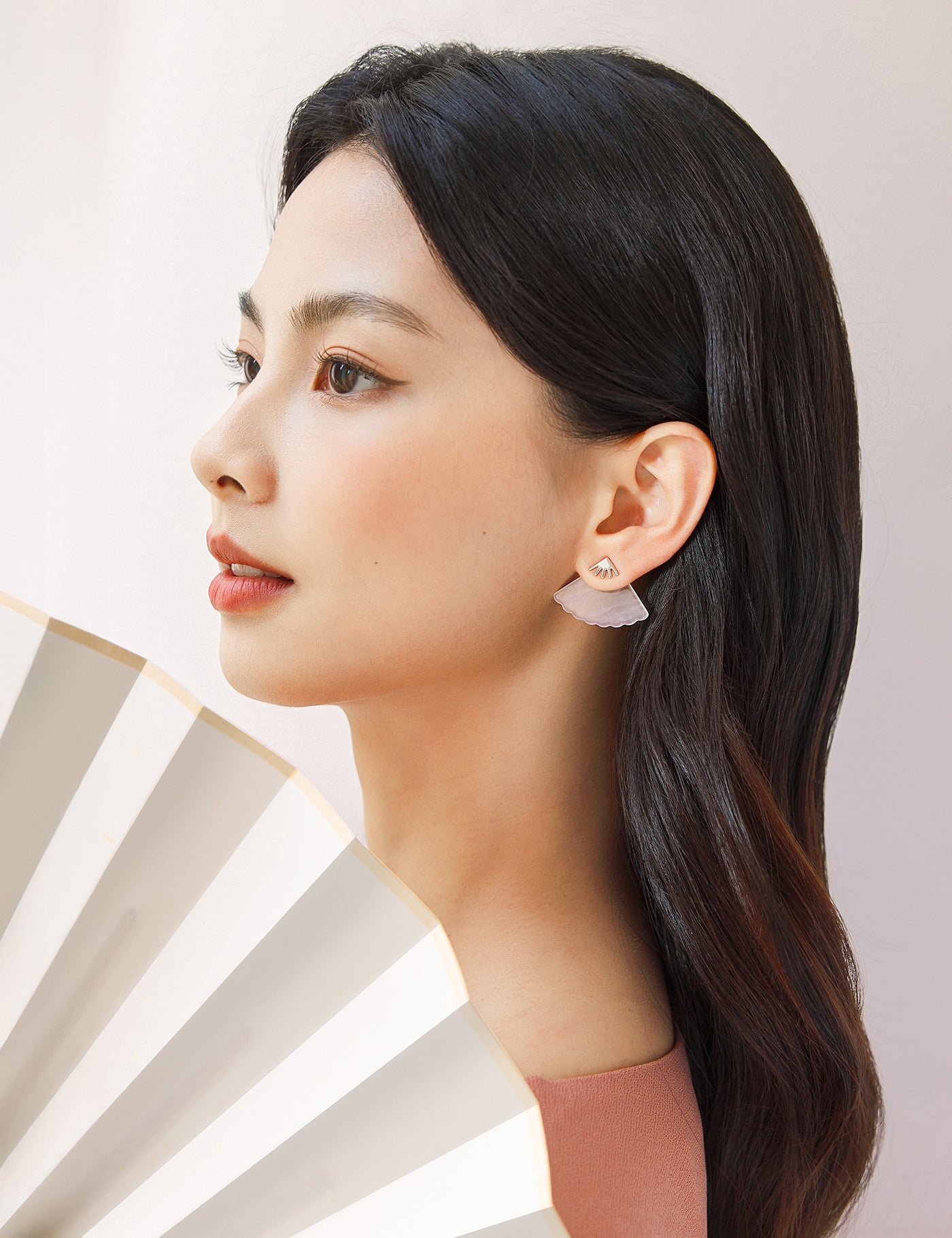 Breeze Fan｜White Jade