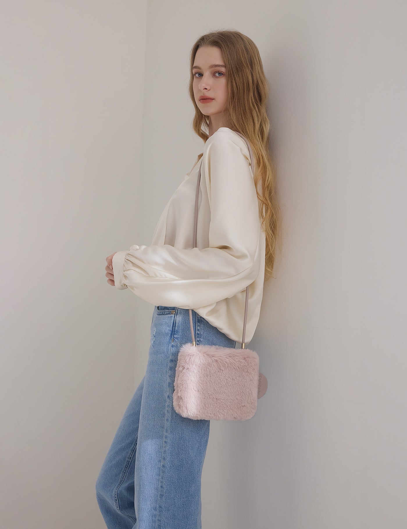 Plush · Essential Crossbody · Ash Rose