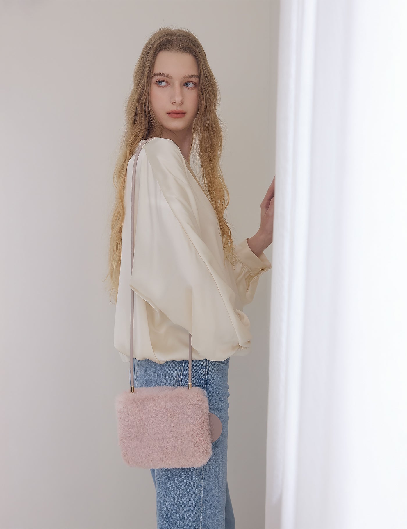 Plush · Essential Crossbody · Ash Rose