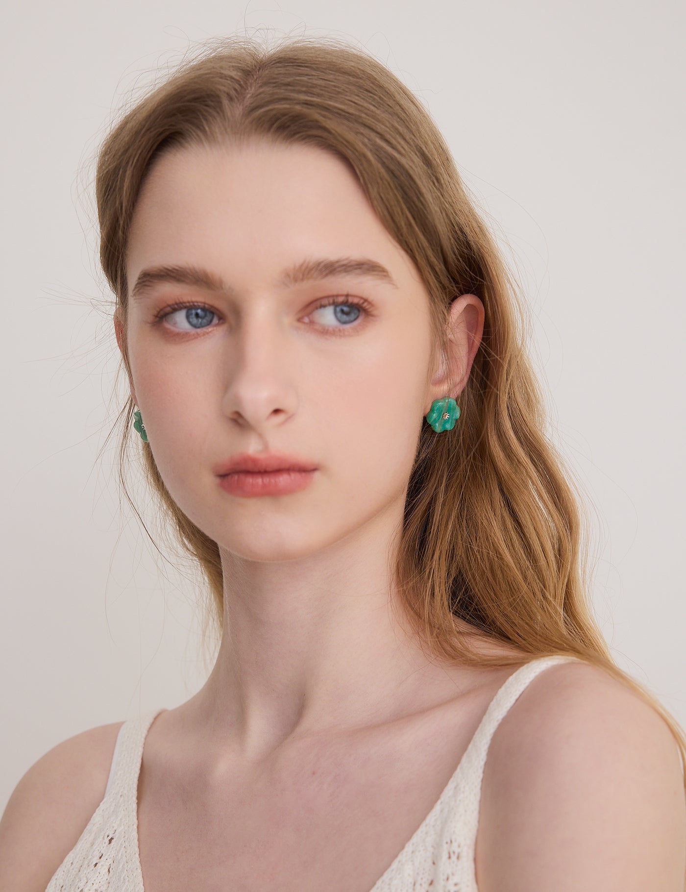 Plum Blossoms｜Green Aventurine