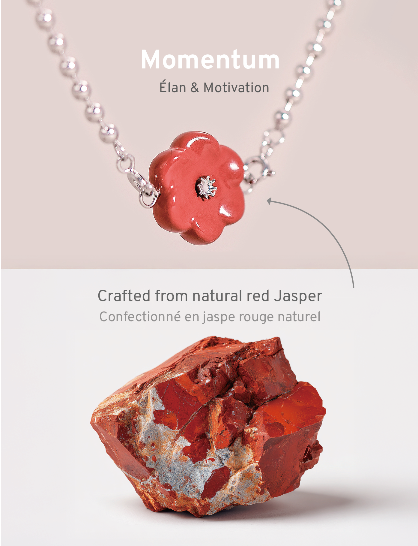 Plum Blossoms｜Red Jasper