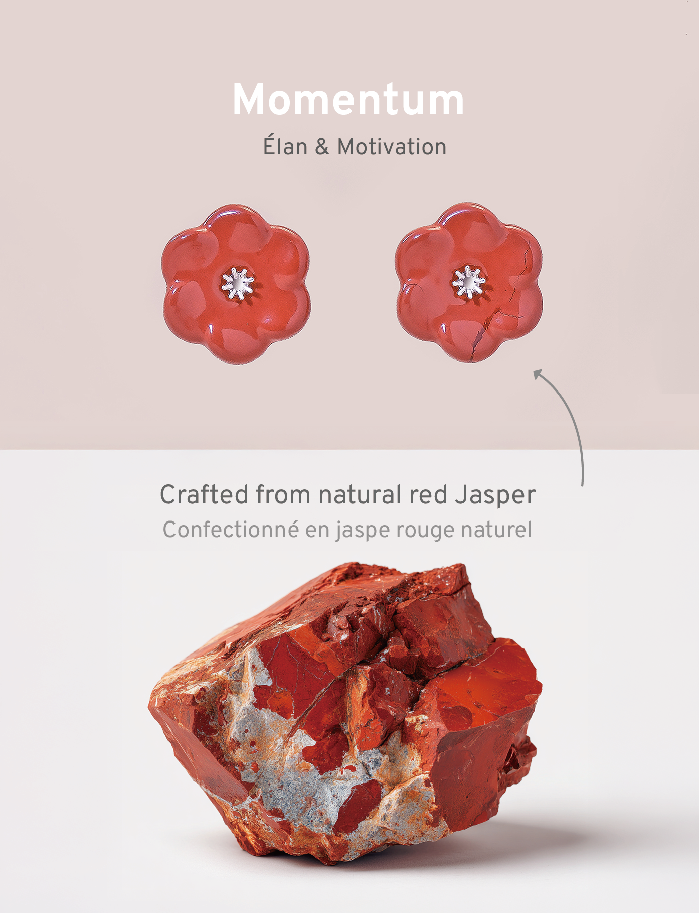 Plum Blossoms｜Red Japser