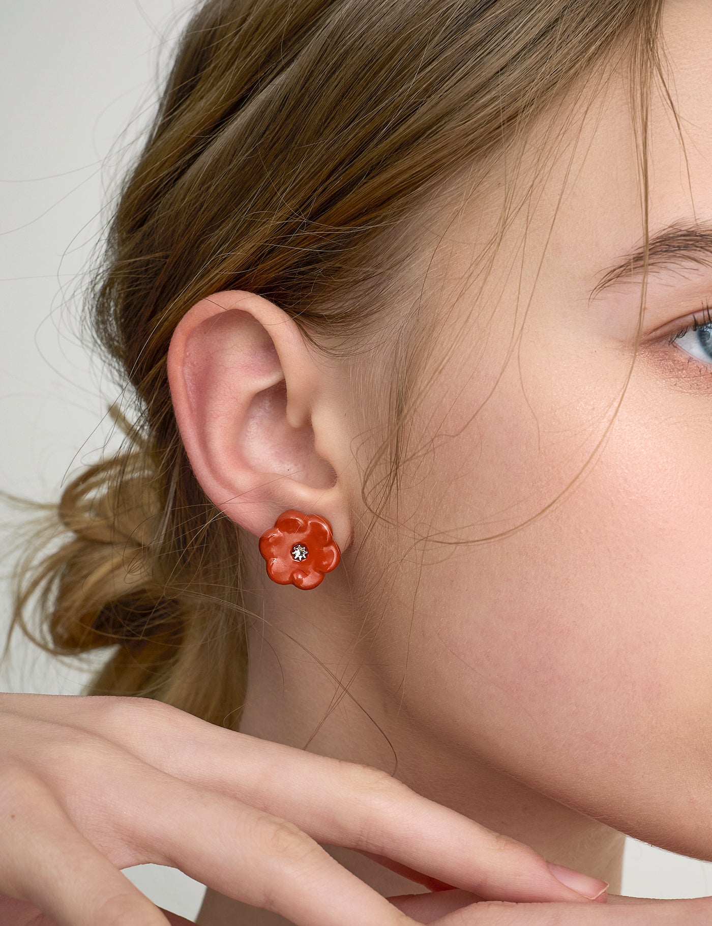 Plum Blossoms｜Red Japser