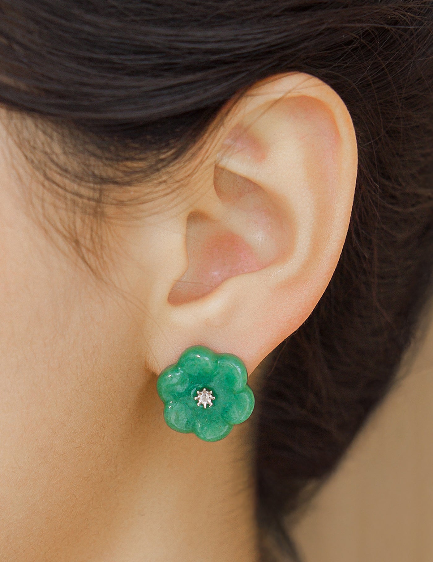 Plum Blossoms｜Green Aventurine